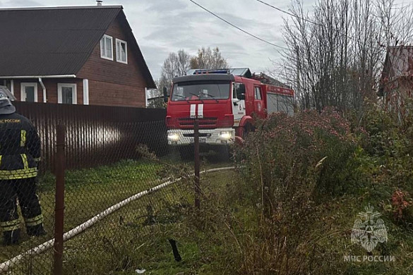 На пожаре в Ивановском районе погиб пенсионер